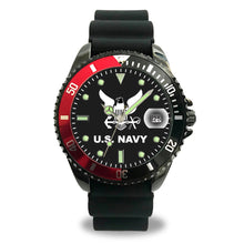 Load image into Gallery viewer, Navy Eagle Sporty Dress Watch