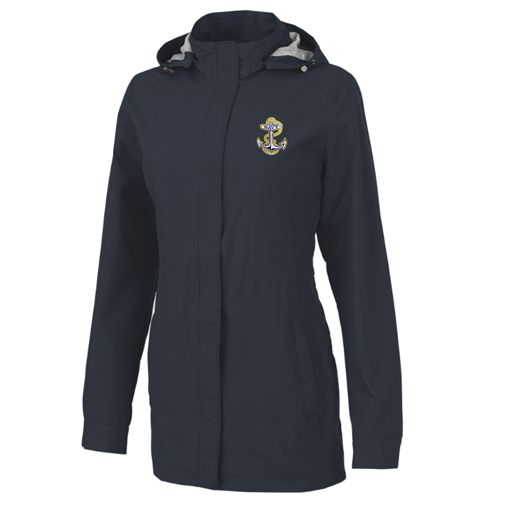 Navy Anchor Ladies Logan Jacket (Navy)