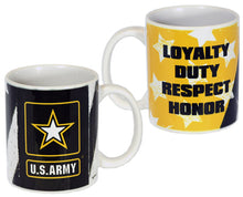 Load image into Gallery viewer, Army Distressed Ceramic Mug