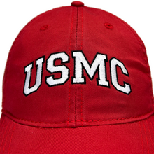 Load image into Gallery viewer, USMC Arch Hat (Red)