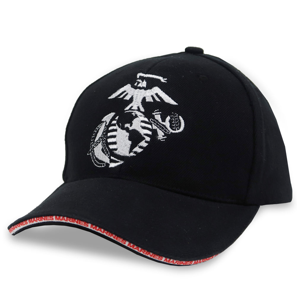 Marines EGA Marines Brim Hat (Black)