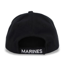 Load image into Gallery viewer, Marines EGA Marines Brim Hat (Black)