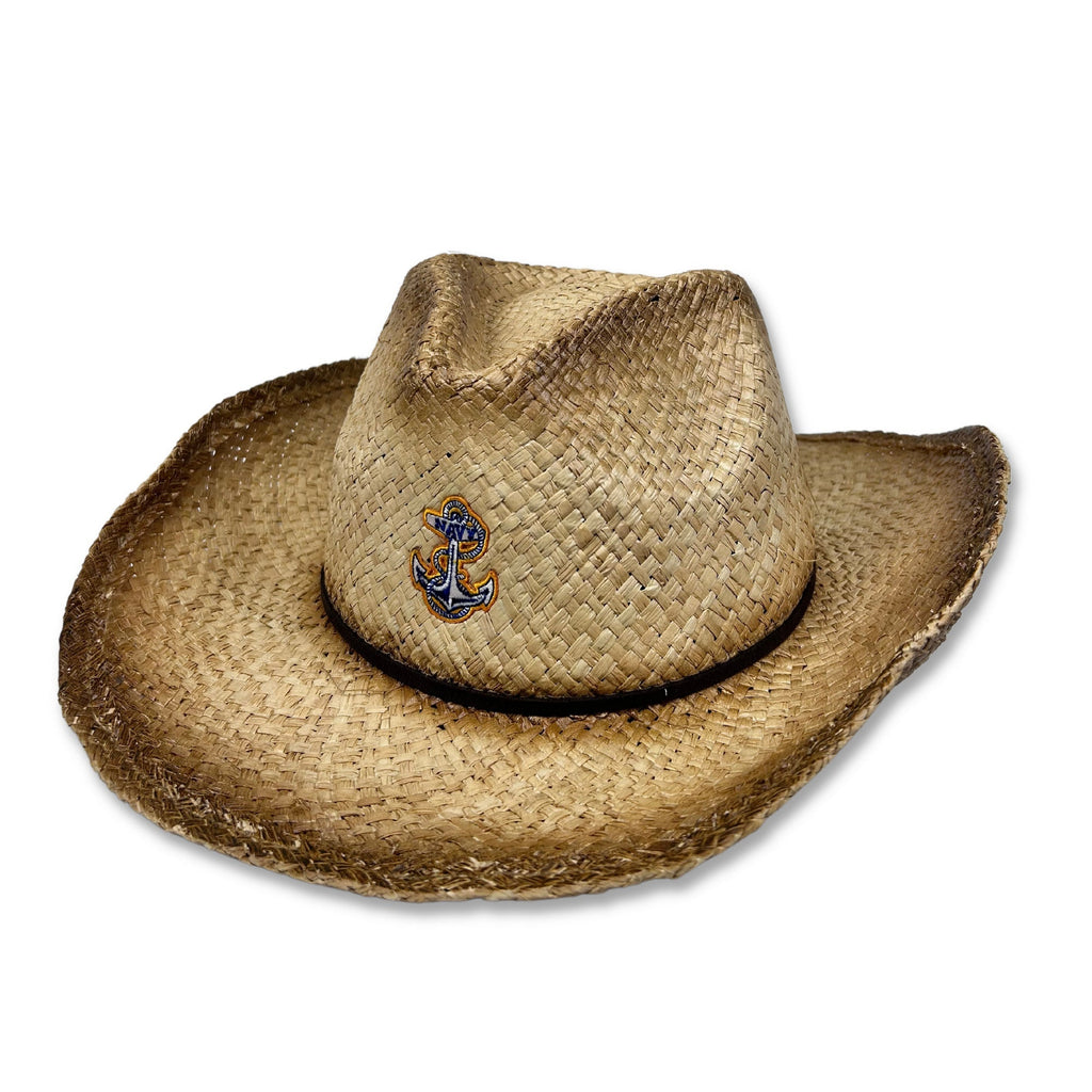 Navy Anchor Wrangler Hat