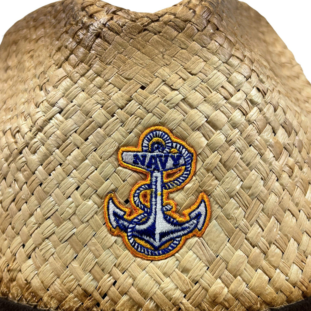 Navy Anchor Wrangler Hat