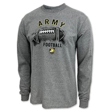 Load image into Gallery viewer, Army Black Knights Football Long Sleeve T-Shirt (Graphite)