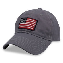 Load image into Gallery viewer, AFG American Flag Hat (Grey)