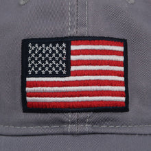 Load image into Gallery viewer, AFG American Flag Hat (Grey)