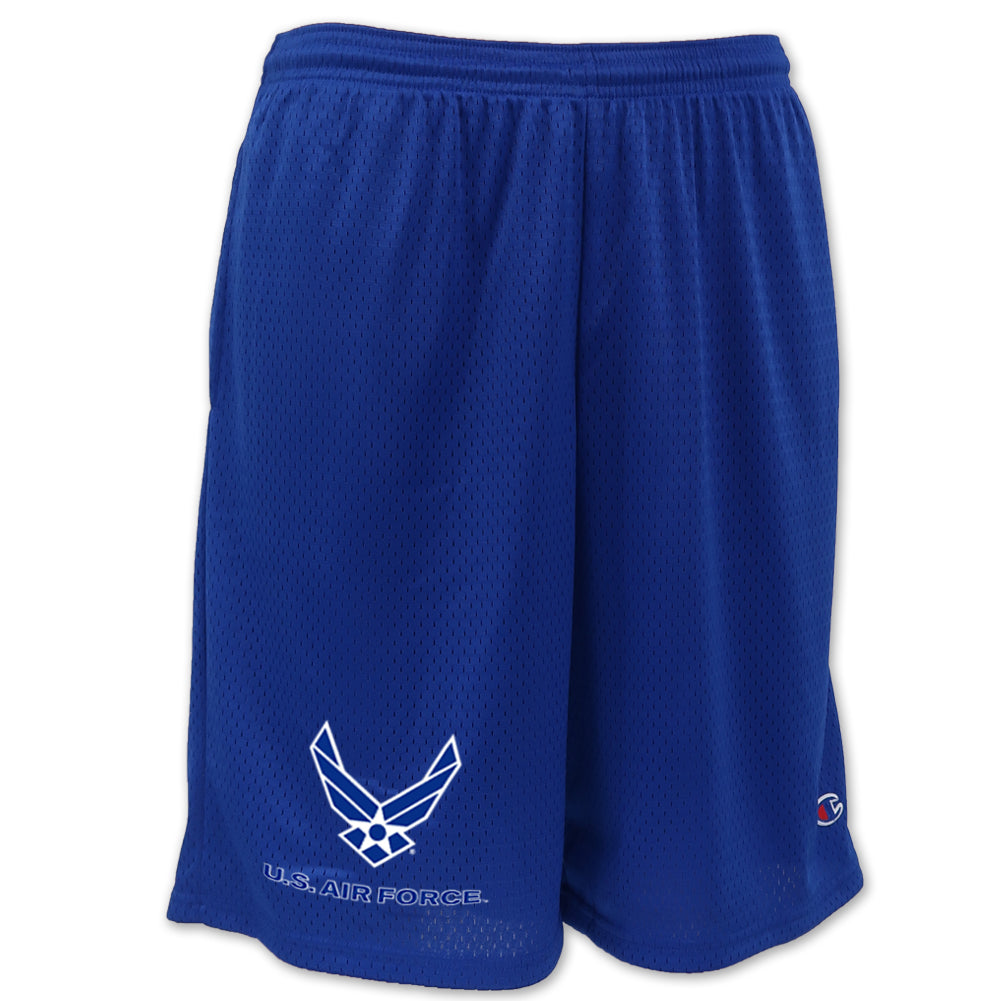 Air Force Champion Wings Logo Mesh Short