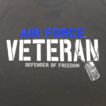 Load image into Gallery viewer, Air Force Vet Defender T-Shirt (Charcoal)