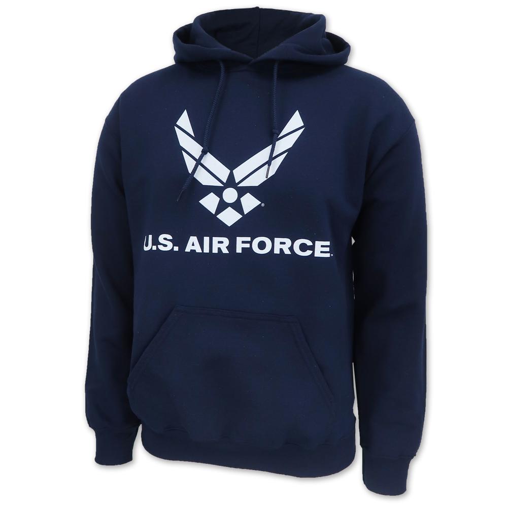 Air Force Wings Logo Hood (Navy)