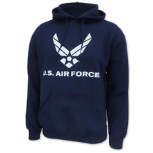 Load image into Gallery viewer, Air Force Wings Logo Hood (Navy)