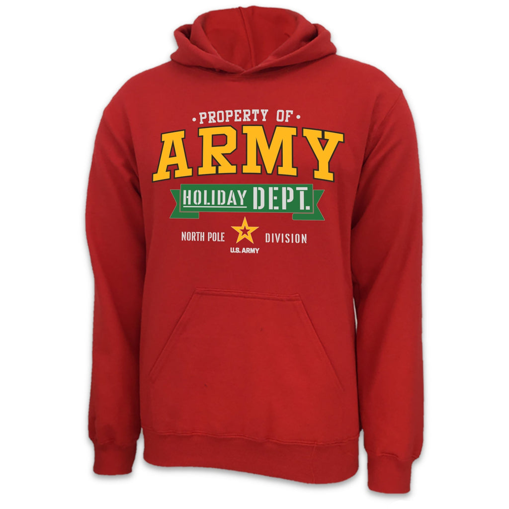 Army Holiday Department Hood (Red)