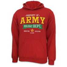 Load image into Gallery viewer, Army Holiday Department Hood (Red)
