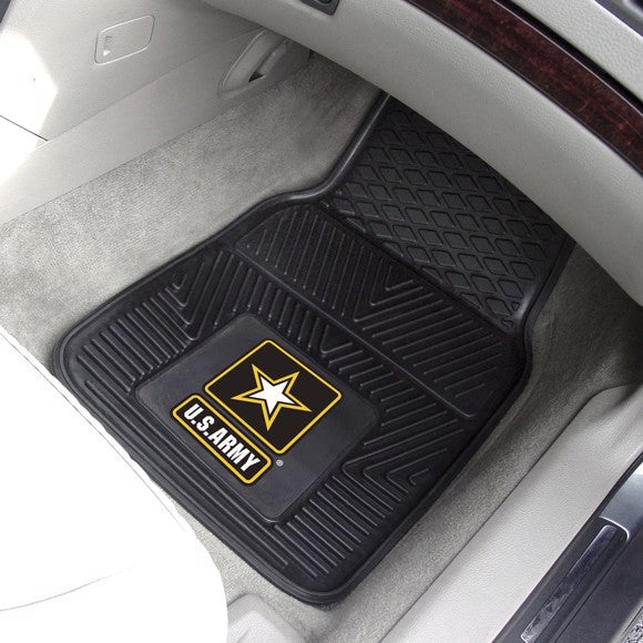 U.S. Army 2pc Vinyl Car Mat Set