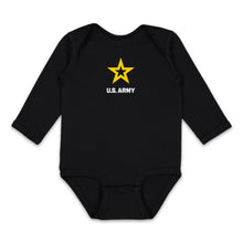 Load image into Gallery viewer, Army Star Infant Long Sleeve Bodysuit