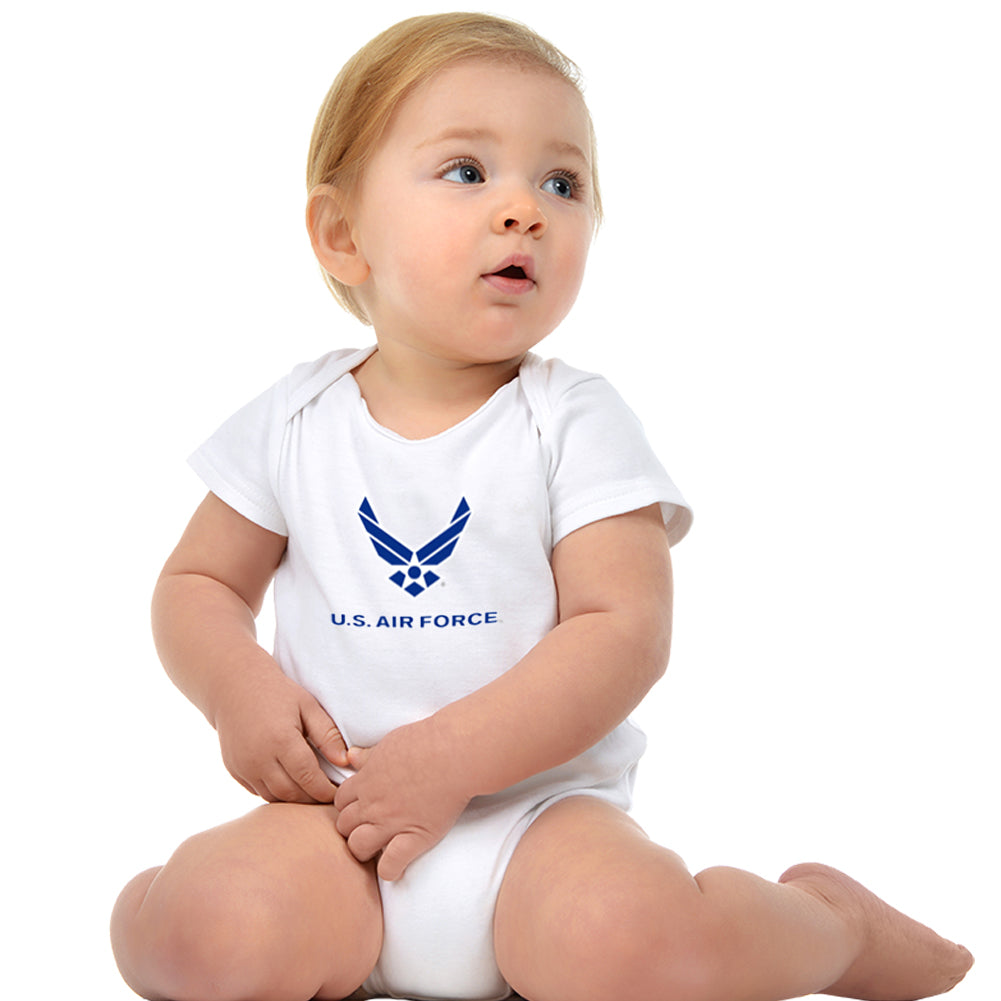 Air Force Wings Logo Infant Romper