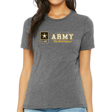 Load image into Gallery viewer, Army Ladies This We&#39;ll Defend T-Shirt