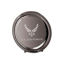 Load image into Gallery viewer, Air Force Wings 8&quot; Silver Plated Commemorative Tray