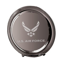 Load image into Gallery viewer, Air Force Wings 10&quot; Silver Plated Commemorative Tray