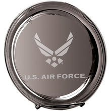 Load image into Gallery viewer, Air Force Wings 12&quot; Silver Plated Commemorative Tray