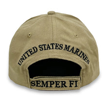 Load image into Gallery viewer, USMC Semper Fi Hat (Tan)