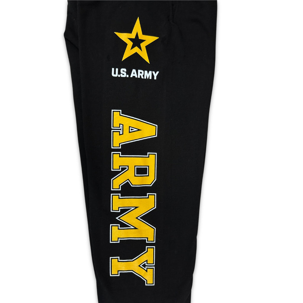 Army Champion Fleece Banded Sweatpants (Black)