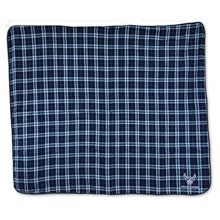 Load image into Gallery viewer, Air Force Wings Premium Flannel Blanket (Navy/Columbia)