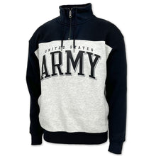 Load image into Gallery viewer, United States Army Big Cotton Retro 1/4 Zip (Black)