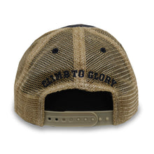 Load image into Gallery viewer, Army 10th Mountain Trucker Hat (Navy)