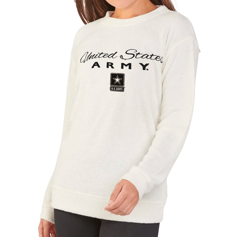United States Army Star Oversized Cozy Crew Oatmeal