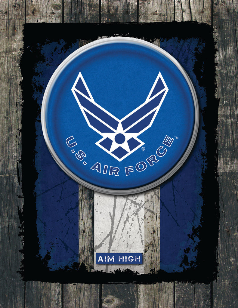 United States Air Force Distressed Wall Art*