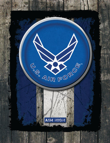United States Air Force Distressed Wall Art*