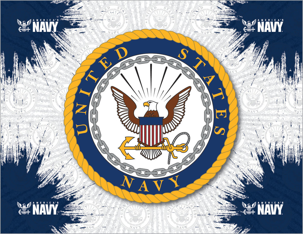 United States Navy Burst Wall Art*