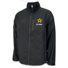 Load image into Gallery viewer, Army Star Adult Softshell Jacket (Black)