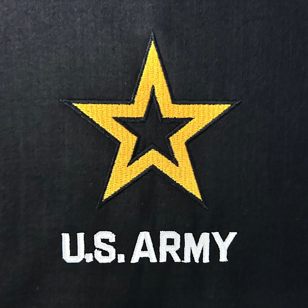 Army Star Adult Softshell Jacket (Black)