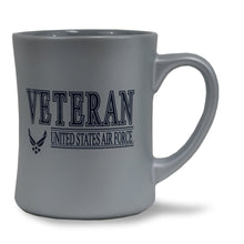 Load image into Gallery viewer, Air Force Veteran 16oz MK Matte Mug (Silver)