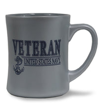 Load image into Gallery viewer, Navy Veteran 16oz MK Matte Mug (Silver)