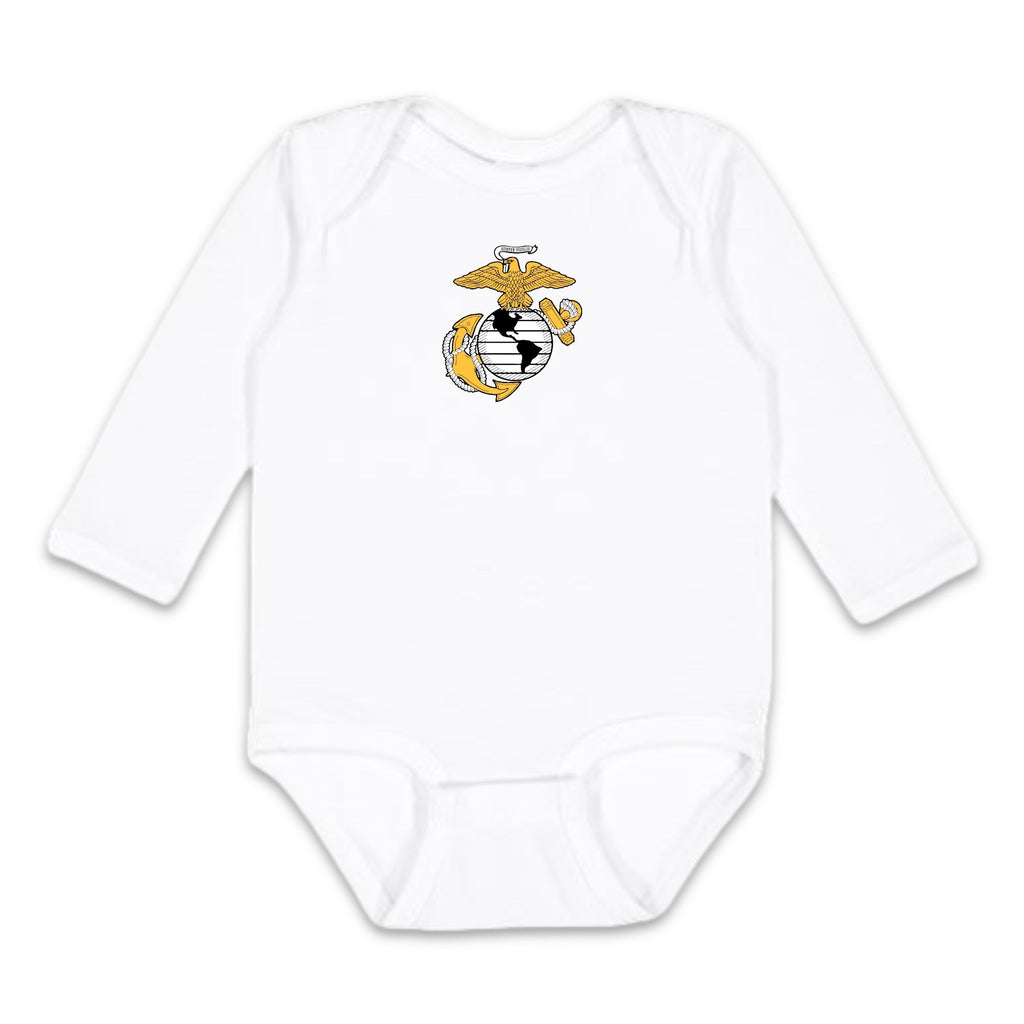 Marines EGA Infant Long Sleeve Bodysuit