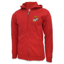 Load image into Gallery viewer, USMC EGA Logo Full Zip