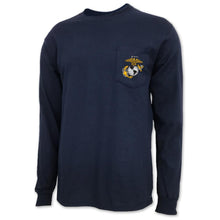 Load image into Gallery viewer, USMC EGA Logo Pocket Long Sleeve T-Shirt