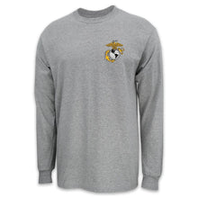 Load image into Gallery viewer, USMC EGA Logo Long Sleeve T-Shirt