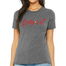 Load image into Gallery viewer, Marines Lady Vet Full Chest Logo Ladies T-Shirt
