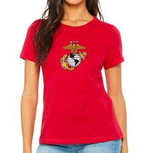 Load image into Gallery viewer, Marines Ladies EGA Logo T-Shirt