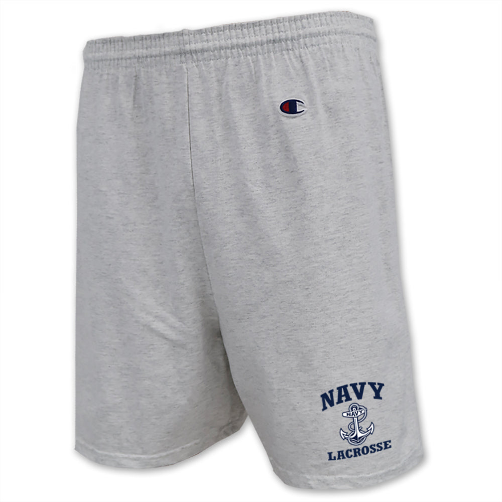 Navy Anchor Lacrosse Cotton Short