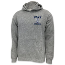 Load image into Gallery viewer, Navy Anchor Sailing Hood