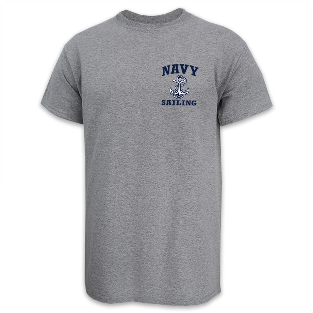 Navy Anchor Sailing T-Shirt