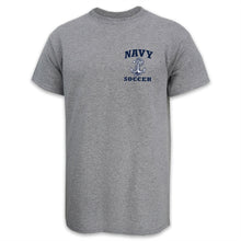 Load image into Gallery viewer, Navy Anchor Soccer T-Shirt
