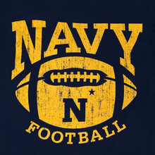 Load image into Gallery viewer, Navy Football Icon T-Shirt (Navy)