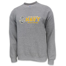 Load image into Gallery viewer, USN Anchors Aweigh Crewneck