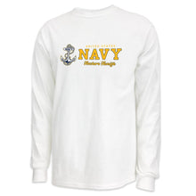 Load image into Gallery viewer, USN Anchors Aweigh Long Sleeve T